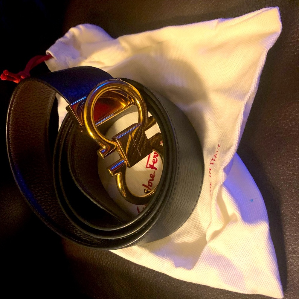 Salvador Ferregamo belt mens